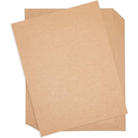 Kraft Paper Sheets 8 1/2" x 11" DD40 1000 sheets/pack